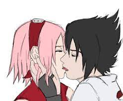 This is from naruto chapter 3 page 10, shortly after naruto and sasuke's infamous accidental kiss, and where naruto's gets beaten up by sakura: Sakura And Sasuke Deep Kiss By Ooxxfixxoo On Deviantart