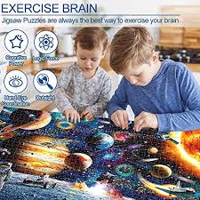 Space Jigsaw Puzzles 500 Piece Cool Puzzle Of Educational Games For Kids Adults Intellectual Decompressing Fun Family Toys Gift With High Definition Printing Art For Childrens And Friends Pricepulse