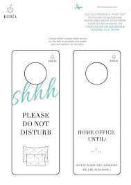 And in the manufacturing and warehousing environment, safety compliance signs and banners help keep employees safe. Diy Do Not Disturb Door Hanger