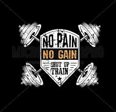 When we live with an expectation, we're bound to be disappointed. No Pain No Gain Gym Motivational Print With Grunge Effect Barbell And Black Background Vector Illustration Microstocker Pro