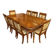 Located in los angeles, ca. Traditional Henredon Grand Provenance Dining Set Table Plus 8 Chairs Chairish