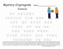 By defining how dependent clauses typically connect with one or more independent clauses to form sentences, you have the right grammar tool to make your kids literary stars long before they reach high school. Kindness Cryptogram Word Puzzles Printable Learn Handwriting Vocabulary Skills