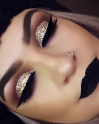 Gold Makeup Glitter Makeup Tutorial Glitter Eye Makeup Gold Makeup