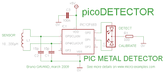 The following are the components that you would need to build a simple diy metal detector using arduino. Picodetector A Simple Metal Detector Electronics Lab Com