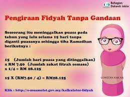 Pengiraan Fidyah Quran Quotes Lesson Quotes