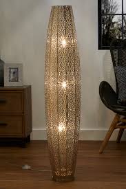 Buy Large Oriana 3 Light Floor Lamp From The Next Uk Online Shop Floor Standing Lamps Silver Floor Lamp Floor Lights