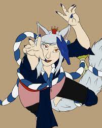 Lily Kitsune Trade (WIP) by AevaRisis -- Fur Affinity [dot] net