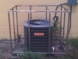 Property armor x90 air conditioner security cage. How To Secure An Air Conditioner With A Security Cage Kit Hvac How To