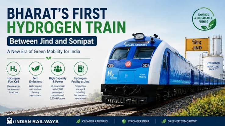 The Hydrogen Train That Aviation Should Be Watching: India’s Jind-Sonipat Launch and What It Means for SAF Policy