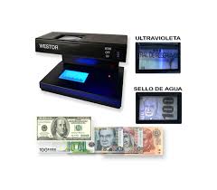 Detecta billetes falsos con una fiabilidad del 100%. Detector De Billetes Falsos Luz Uv Lupa Wt 2148 Westor Mihaba Com
