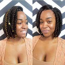 These Short Black Hairstyles Really Are Amazing Shortblackhairstyles Bob Braids Hairstyles Box Braids Styling Braided Hairstyles