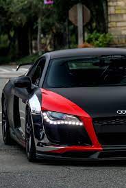 Audi R8 Chrome Red And Matte Audi Audi R8 Super Cars
