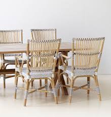 Bistrostuhl Louvre Mit Lehne Rattan Weiss Bistro Stuhle Franzosische Mobel Stuhle