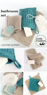 Whether you choose to keep it on your bed or on your sofa, this snug blanket. Crochet Bathroom Set Washcloth Guest Towel Wash Mitt Face Scrubbies Laundry Bag Crochet Patterns Crochet Patterns Crochet Projects Crochet For Beginners