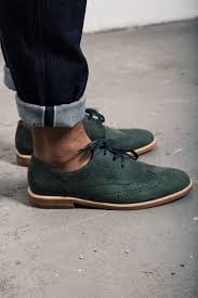 Mensah007 Mens Fashion Men S Shoes Green Suede
