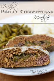 It says sandwich steak on your post but i've never heard of that? Crockpot Philly Cheesesteak Meatloaf Recipe The Kitchen Wife