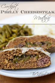 I'm the philly cheese steak eater. Crockpot Philly Cheesesteak Meatloaf Recipe The Kitchen Wife