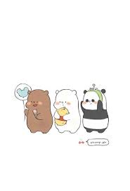 Grizzly bear de makeup artist. Aesthetic Cute 3 Bears Wallpaper Novocom Top