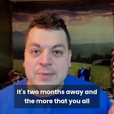 We're less than 2 months away...