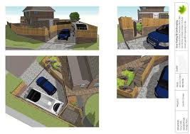 Sketchup Garden Design Using Layout