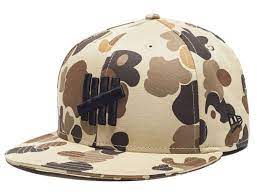 Undefeated X New Era 5 Strike Duck Camo 59fifty Fitted Baseball Cap Fitted Baseball Caps Baseball Cap Undefeated