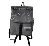 20L Eco-Friendly Expanadable Travel Backpack with Integrated Pocket in Flap