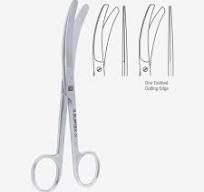 Tesoura de Cordão Umbilical Busch; Tesoura Umbilical de ...