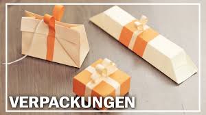 Eine rechteckige schachtel basteln geht fix und ist superleicht. 3 Hubsche Verpackungen Basteln Ohne Kleber Fur Valentinstag Muttertag Hochzeit Youtube