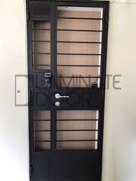 Mild Steel Gate Install For Hdb Bto 3x7ft At 680 And 4x7ft At 780 Call 85220015 91773671 Ask For Fre Grill Door Design Iron Door Design Steel Gate Design