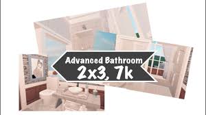 Aesthetic bathroom ideas bloxburg page 3 line 17qq. Advanced Bathroom Bloxburg Speedbuild Youtube