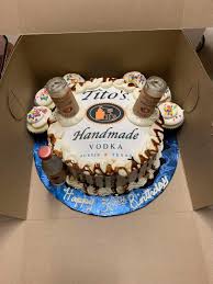 It's distilled six times in a pot still and filtered to reach the level of quality tito desires for. Happy Birthday Tito S Vodka Cake Pastry Kiss By Monee Facebook
