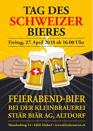 Wer hat das bier erfunden? Https Www Xn Stirbir 7wad Ch Bierblog News 30 27 April Ist Tag Des Schweizer Bieres Feierabendbier