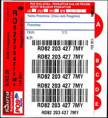 It began to collect payment of electricity expense, sale of a canine license, payment of pensions, sale of television license and others. Pos Daftar Registered Mail