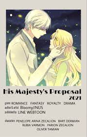 His Majesty's Proposal | Manhwa, Anime, Manga anime