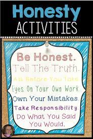 Teacher would continue the game and the last student standing in the line with the most right assessments will be the winner for the day. Honesty Activities For Character Education Lessons Character Education Lessons Character Education Honesty Lesson