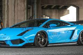 Lamborghini Gallardo Biru Laut Besutan Liberty Walk Gridoto Com