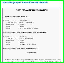 Lamudi pun mengutip beberapa bagian penting dari contoh surat perjanjian sewa rumah yang dapat anda unduh dari link di akhir artikel ini. Contoh Perjanjian Kontrak Sewa Rumah