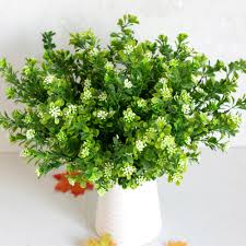 Maybe you would like to learn more about one of these? 7 Branches Artificial Plastic Green Plant Simulation Bouquet Milan Little White Flower For Home Hotel Party Festival Decoration Artificial Grass Fake Green Plantsfake Green Aliexpress