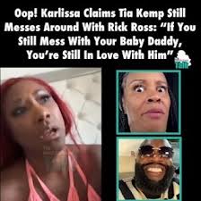 Karlissa says Tia Kemp is still running around with “Mr.Big Back” (Tia’s  words) 😅 **We do not condone bullying or hate speech** Via: @livebitez