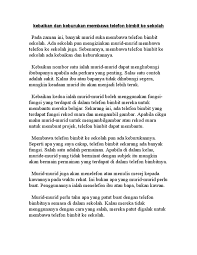 Telefon bimbit menjadi satu keperluan dalam masyarakat kini dan kehidupan seakan tidak lengkap jika tiada telefon bimbit. Kebaikan Dan Keburukan Membawa Telefon Bimbit Ke Sekolah