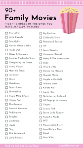 The Ultimate Family Movie List Family Movie List Movie To Watch List Family Movies