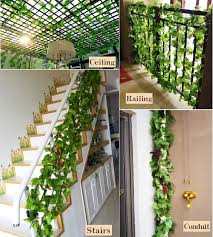 Get it as soon as tue, apr 6. 12 Pack Artificial Greenery Fake Leaves Artificial Ivy Leaves Fake Greenery Vines Garlands Hanging For Wedding Party Garden Wall Decoration Outdoor Ivy Leaf Unves Home Decor Home Decor Adios Co Il