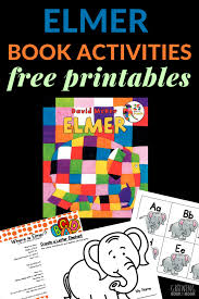 This elmer the elephant activity looks simple, but is packed with goodness! Elmer The Elephant Activities