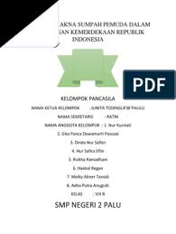 Arti Dan Makna Sumpah Pemuda Dalam Perjuangan Kemerdekaan Republik Indonesia