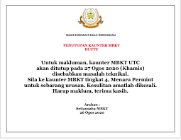 Mpd (b) 1 (a) (i) rm 2.00 no. Majlis Perbandaran Kuala Terengganu Telah Diisytiharkan Sebagai Bandaraya Ke 12 Pada
