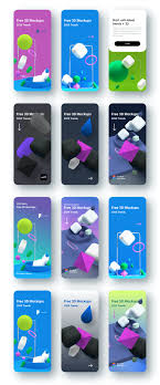 May 27, 2020 · easily change the font or text by selecting the smart objects, and then make your edits. 3d Models App Mockups For Figma Download Free Ui Kit