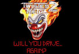Sweet tooth then smiles maniacally, and drives the truck with calypso strapped on the front, screaming begging to stop the. Twisted Metal 2 Poster By War Journalist On Deviantart