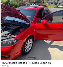 Image result for True Red 2007 Mazda3