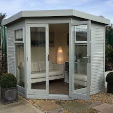 Writer Shed Google Search In 2020 Corner Summer House Summer House Garden Summer House Interiors