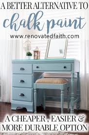 A Better Alternative To Chalk Paint Best Type Of Paint For Wood Furniture Painting Wood Furniture Refinishing Furniture Wood Furniture Diy